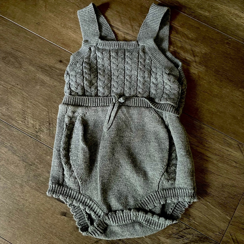 Gray onesie